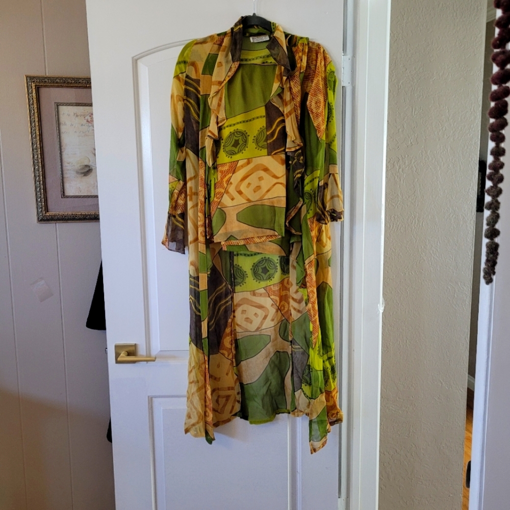 Vintage Lew Magram New York Collection Two Piece Size 8